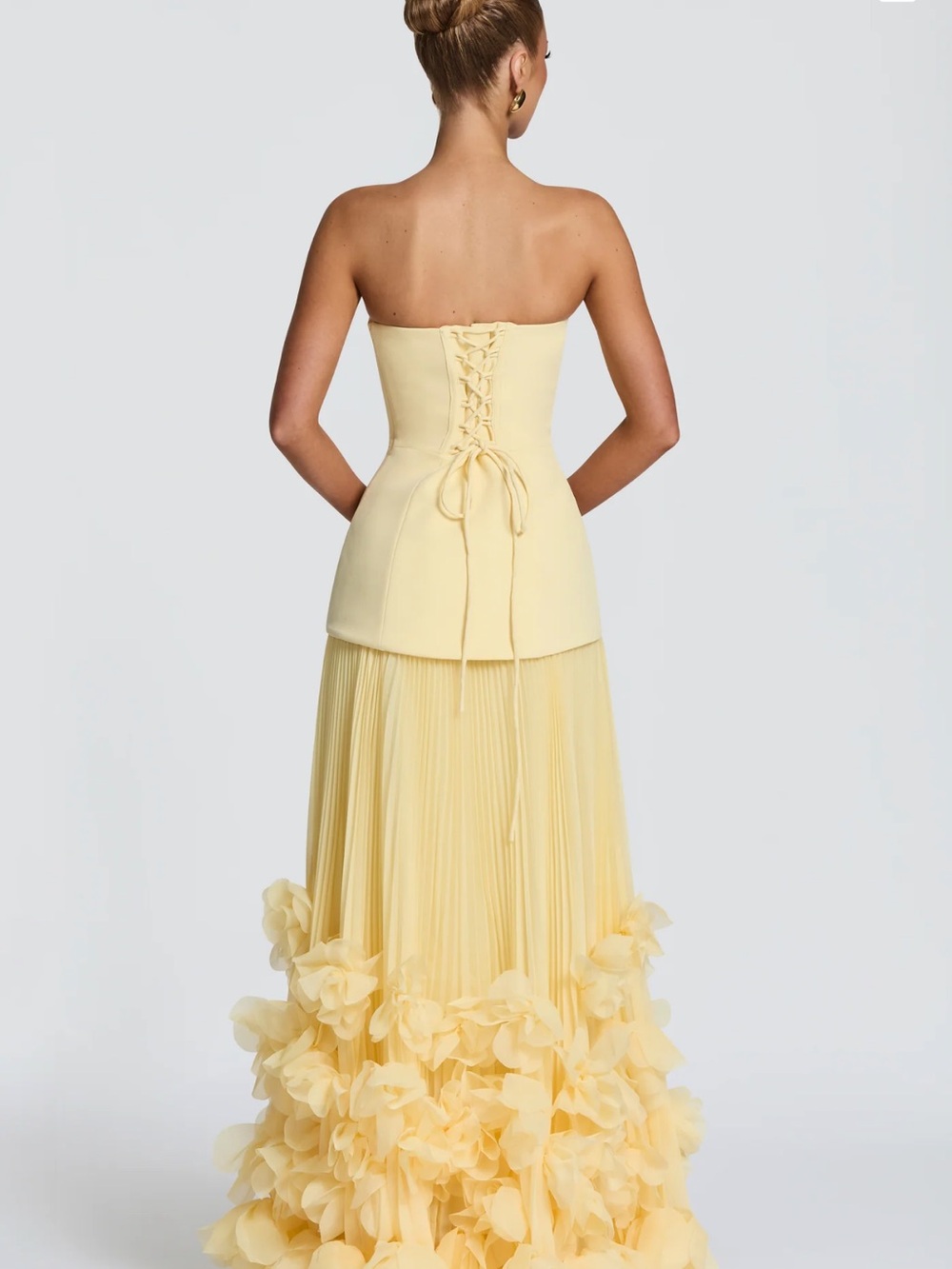 Babyboo SERAPHINA GOWN - LEMON - Picture 2 of 7